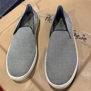 Euc black and white Rothy size 10 slip on